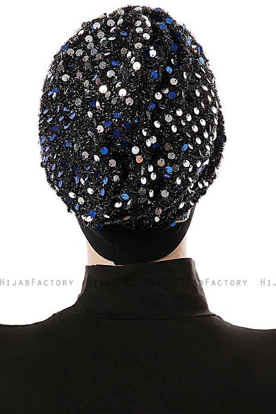 Zuleyha - Navy Blau Turban