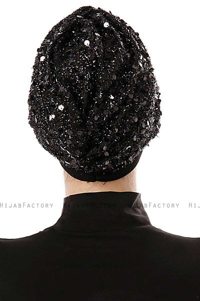 Zuleyha - Schwarz Turban